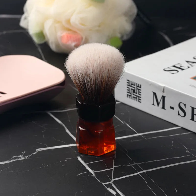 Yaqi 24mm Synthetic Hair Shaving Brush for Men - Moka Express Style