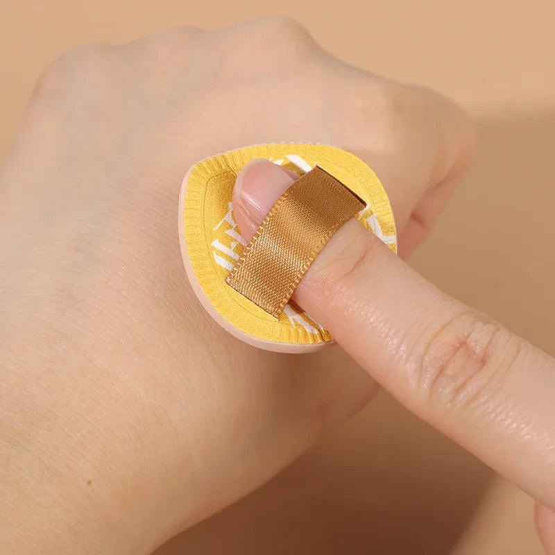 Mini Finger Cosmetic Puff Set for Foundation & Concealer - Soft & Precise Makeup Sponges