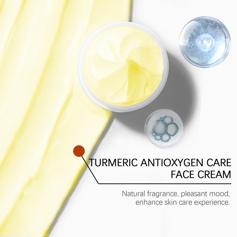 Turmeric Face Cream for Acne Dark Spots Brightening & Pore Care 30g