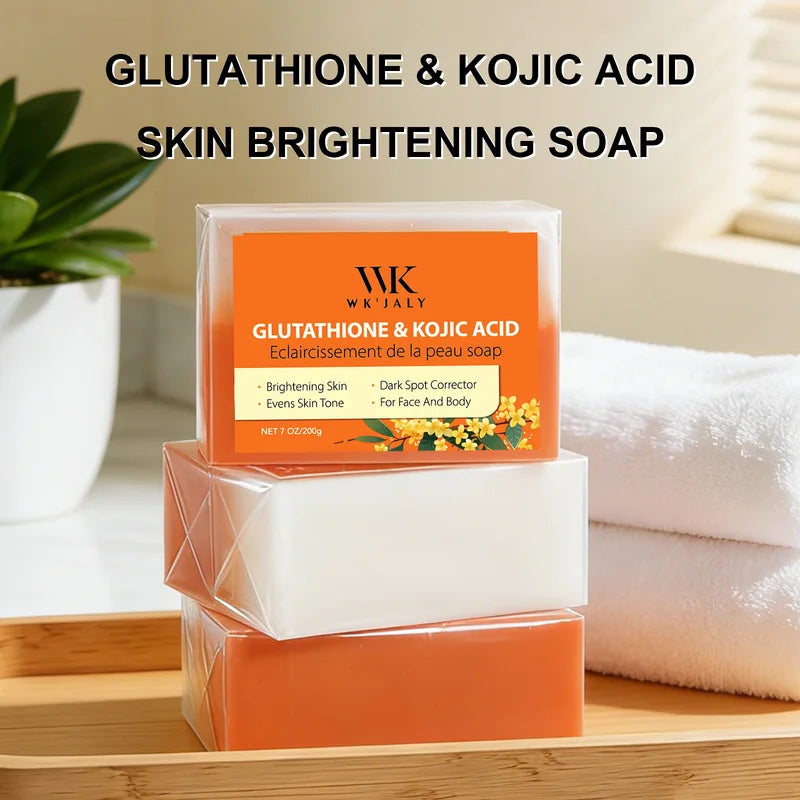 Whitening Soap Bar with Kojic Acid & Glutathione - Even Skin Tone 200g