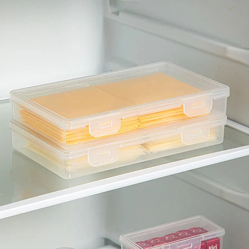 Versatile Food Storage Bin for Cheese, Butter & Snacks - Freezer Safe