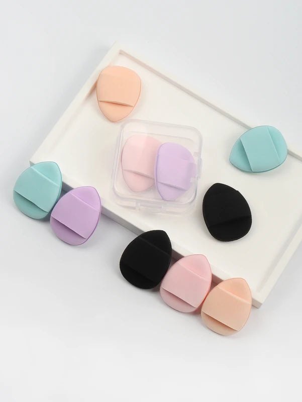 Mini Makeup Sponges 5Pcs Face Foundation Puff Set for Powder BB Cream Concealer