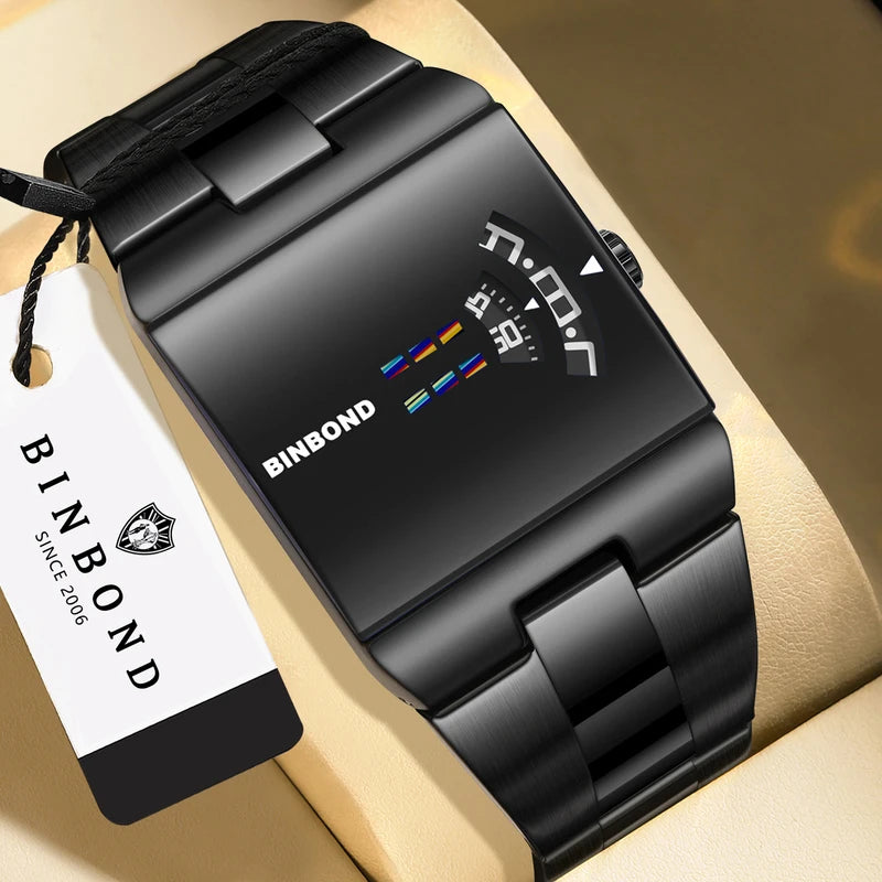Waterproof Men's Quartz Sport Watch - Luxury Casual Wristwatch for Men
