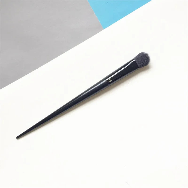 Angled Concealer Brush for Face & Under Eye Makeup - Vegan, Multi-Color Handle Options