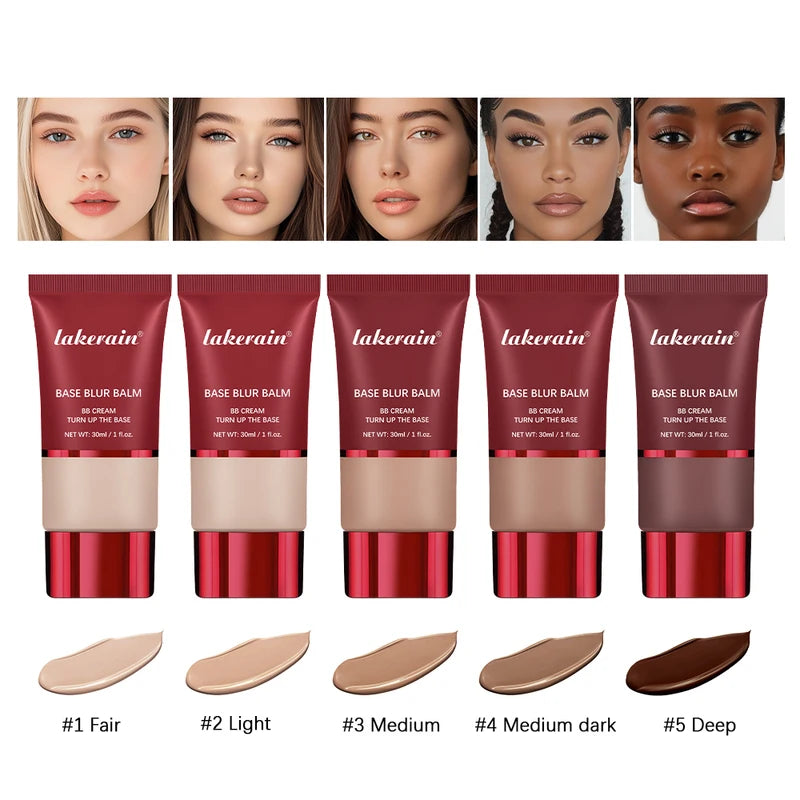 Long Lasting Matte Foundation with Oil Control - 5 Colors, 30ml