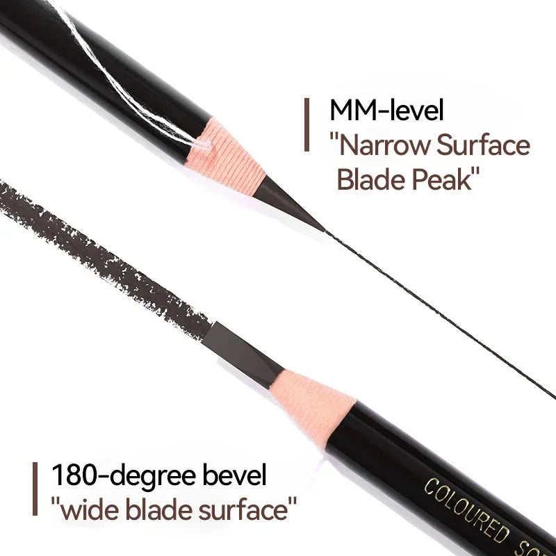 12-Pack Waterproof Eyebrow Pencils for Women - Natural & Bold Looks