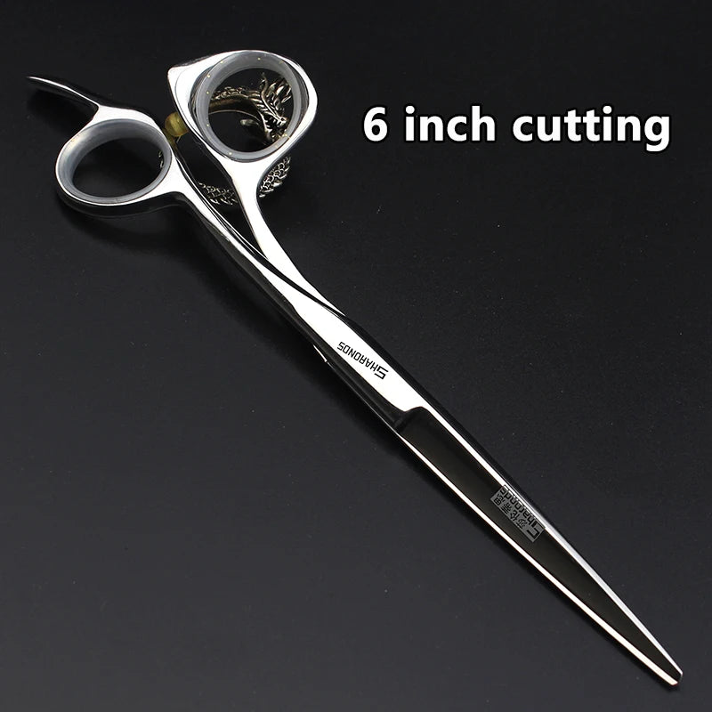 Lightweight Hairdressing Scissors 5.5/6/6.5 Inch Japanese Steel Professional Barber Shears