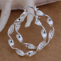 925 Sterling Silver Handcrafted Earrings for Women Wedding Engagement Party Gift