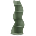 5-Tier Corner Wall Shelf - Modern Small Bookcase Storage Rack for Home & Office