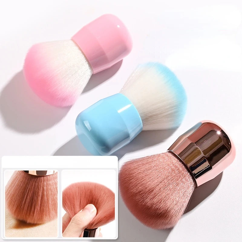 Large Loose Powder Brush for Face Makeup Soft Synthetic Hair Professional Makeup Tool