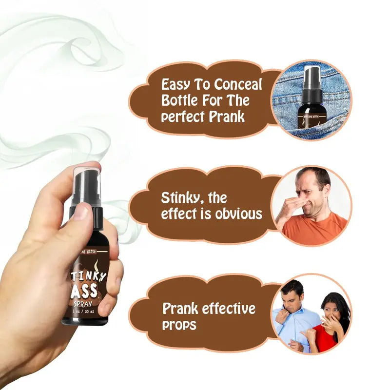 Liquid Fart Spray Can - Prank Stink Bomb for Party Gag Joke Toy 30ML