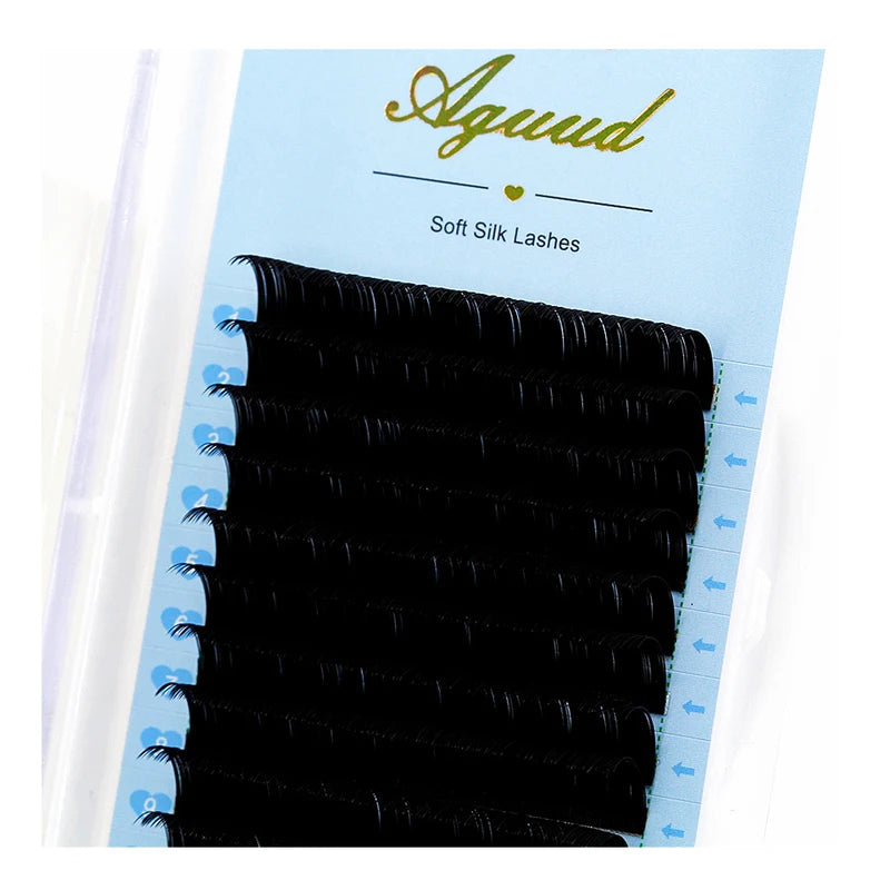 False Mink Eyelash Extensions Korean Silk Natural Soft Volume Lashes
