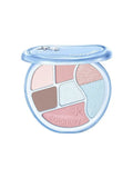 All-in-One Face Makeup Palette with Matte & Shimmer Shades, Blush, Highlighter & Contour