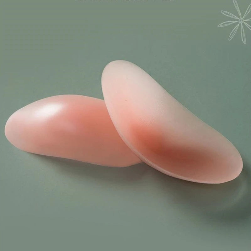 Self-Adhesive Silicone Shoulder Pads - Breathable, Reusable, Soft Cushioning for Clothing DIY