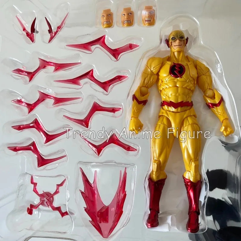 Movable Action Figure 17cm Flash Yamaguchi Toy Collection - Blue & Red Variants