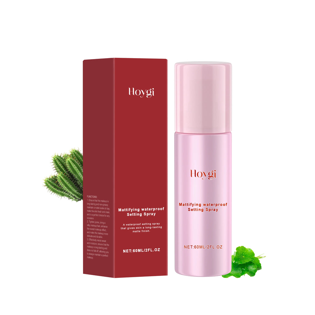 Matte Finish Waterproof Setting Spray for Long Lasting Oil Control & Pore Tightening 60ml