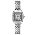 Luxury Rhinestone Women’s Square Quartz Wristwatch Fashion Ladies Dress Watch