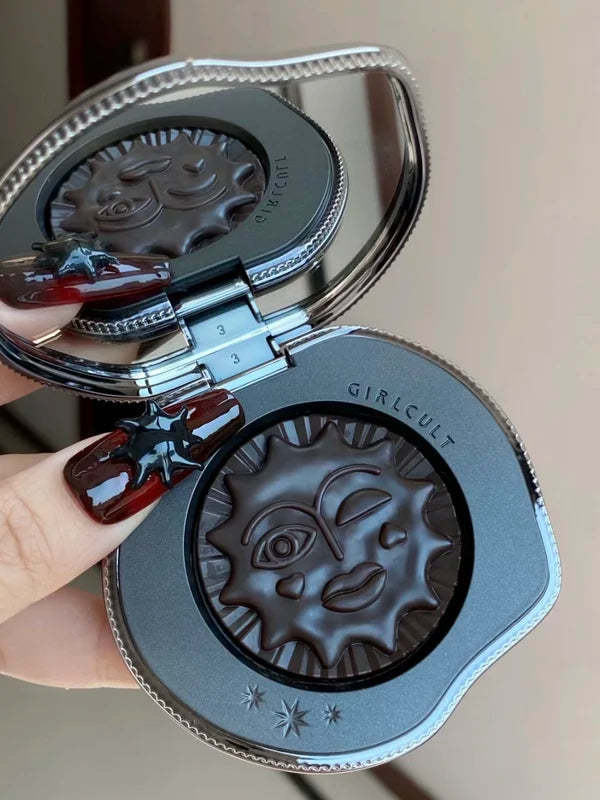 Cream Blusher Powder with Multi-Use Highlight and Natural Finish – Girlcult Emotional Series