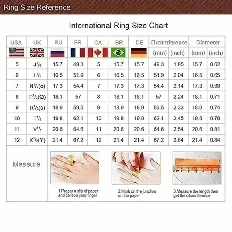 Oval Geometry Gold Rings for Women with White Stones - Multiple Sizes