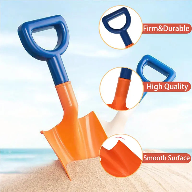 Children's Beach Shovel & Folding Water Bucket Set - Summer Outdoor Sand Toy