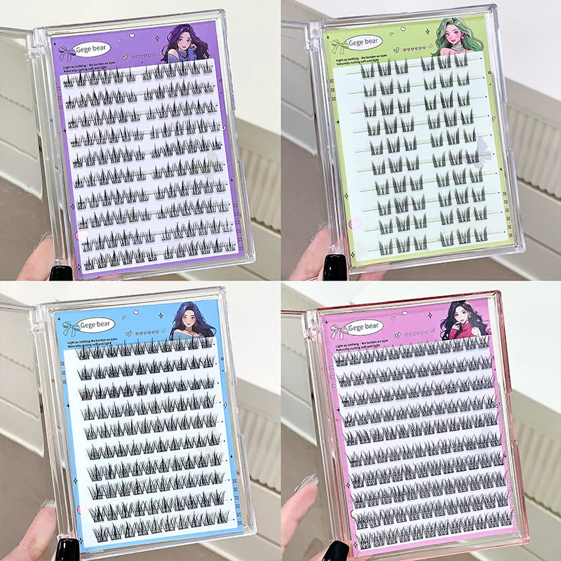 Glue-Free False Eyelashes for Beginners - Natural & Seamless Sunflower Style