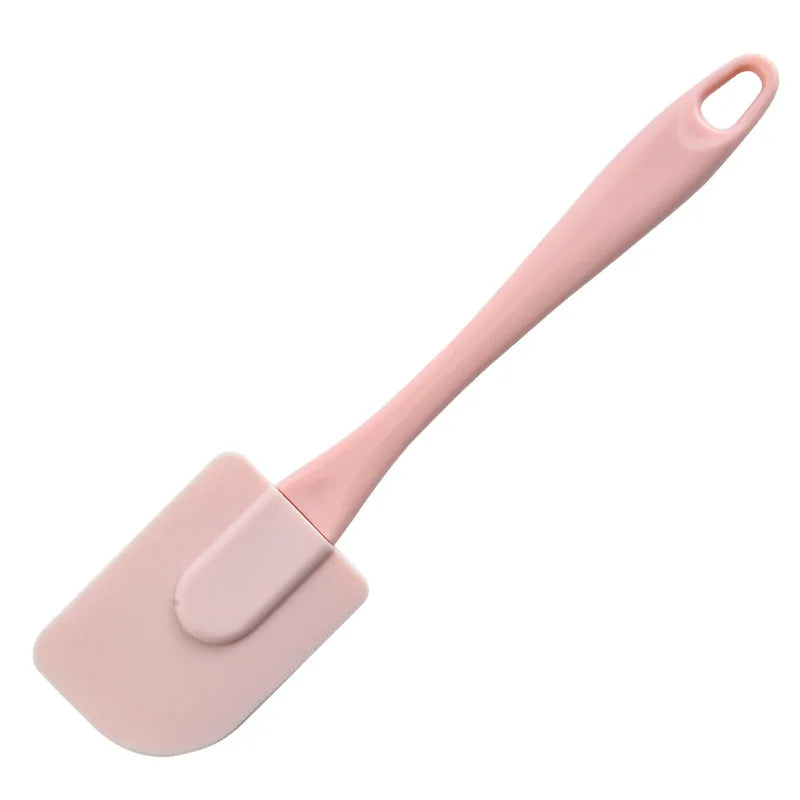 3-Piece Silicone Baking Spatula Set with Oil Brush for Cooking & Baking