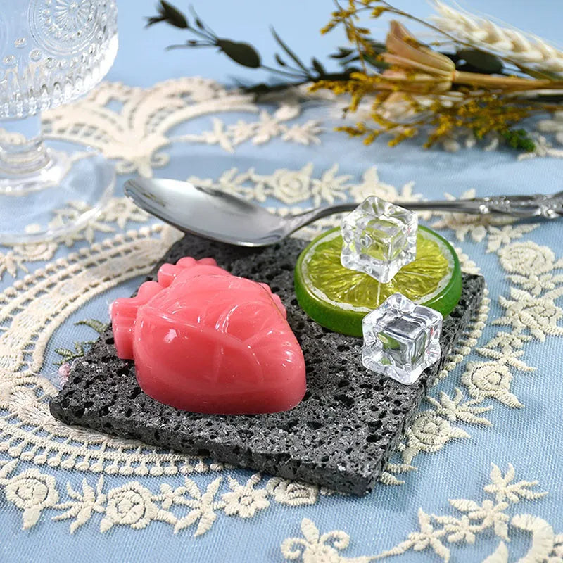 Human Heart & Brain Silicone Molds for Halloween Candy & Cake Decoration