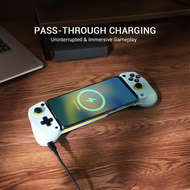 Mobile Gaming Controller for Android & iPhone - Lightweight, Customizable, Pass-Through Charging