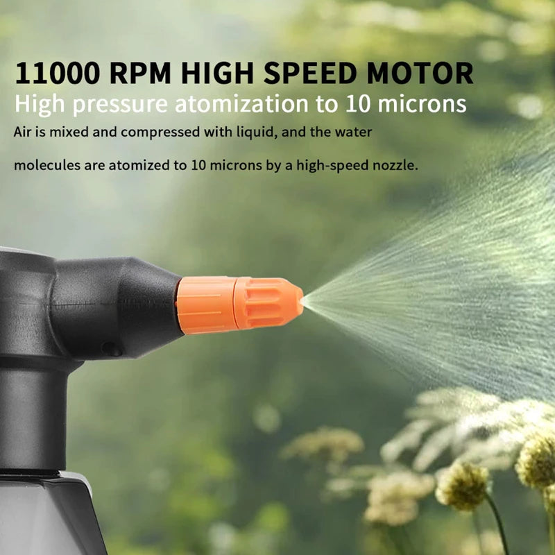 Wireless Rechargeable Electric Sprayer Bottle for Gardening & Cleaning