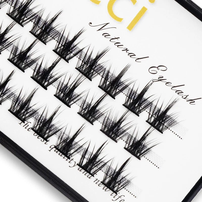 False Eyelash Bundles 3D Russian Volume Mink Faux Individual Lashes