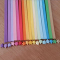 Origami Lucky Star Ribbons Paper Folding Kit for Kids - Random Colors
