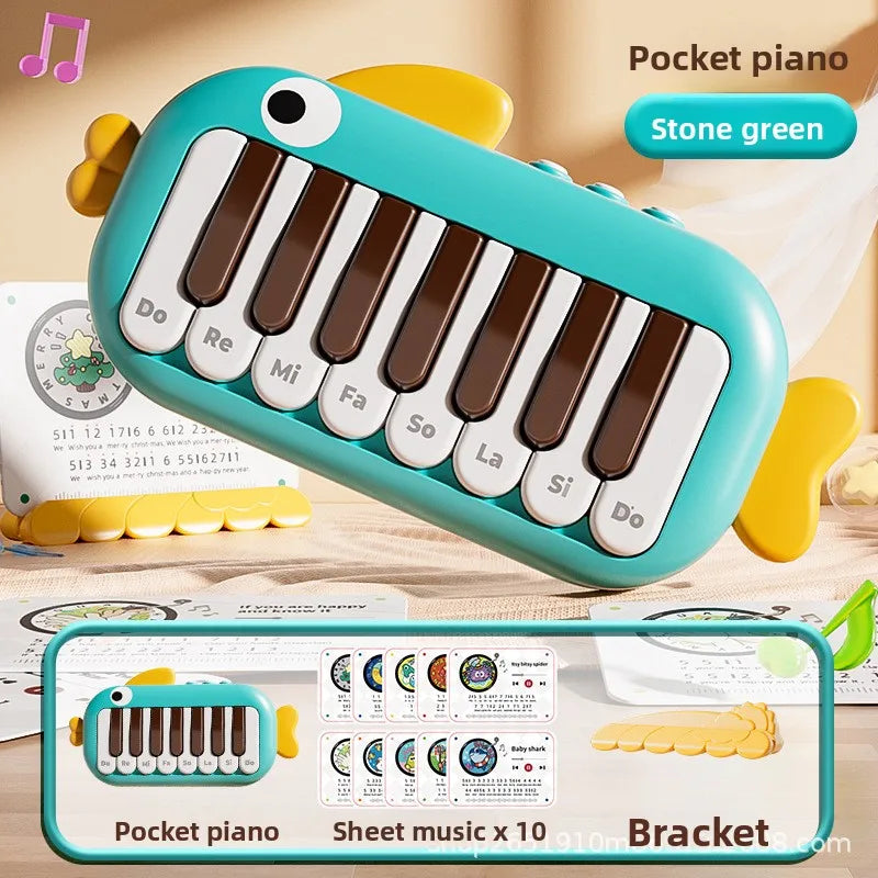 Electronic Baby Music Instrument Toy - Montessori Piano Keyboard for Kids