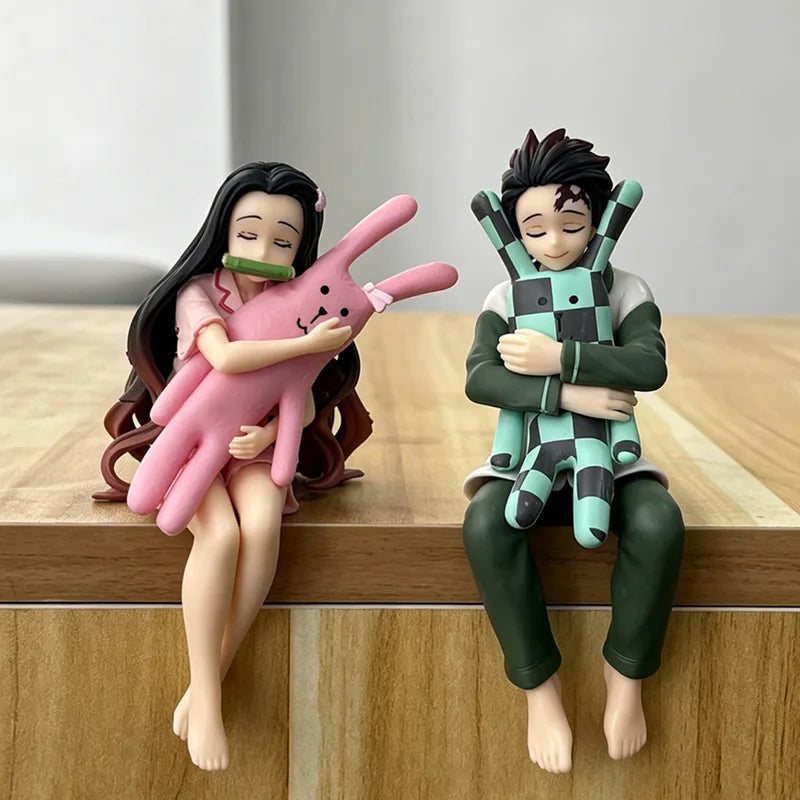 Anime Demon Slayer Figure Kamado Nezuko Tengen Uzui PVC Toy Collection - Multiple Colors