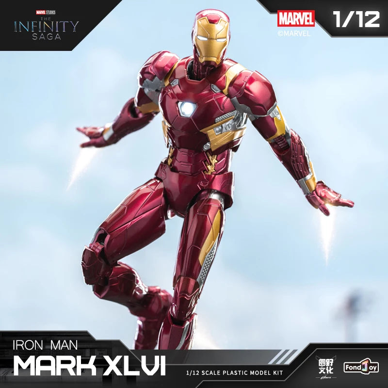 1/12 Scale Action Figure Building Block Toy - Iron Man Tony Stark Legend Collection