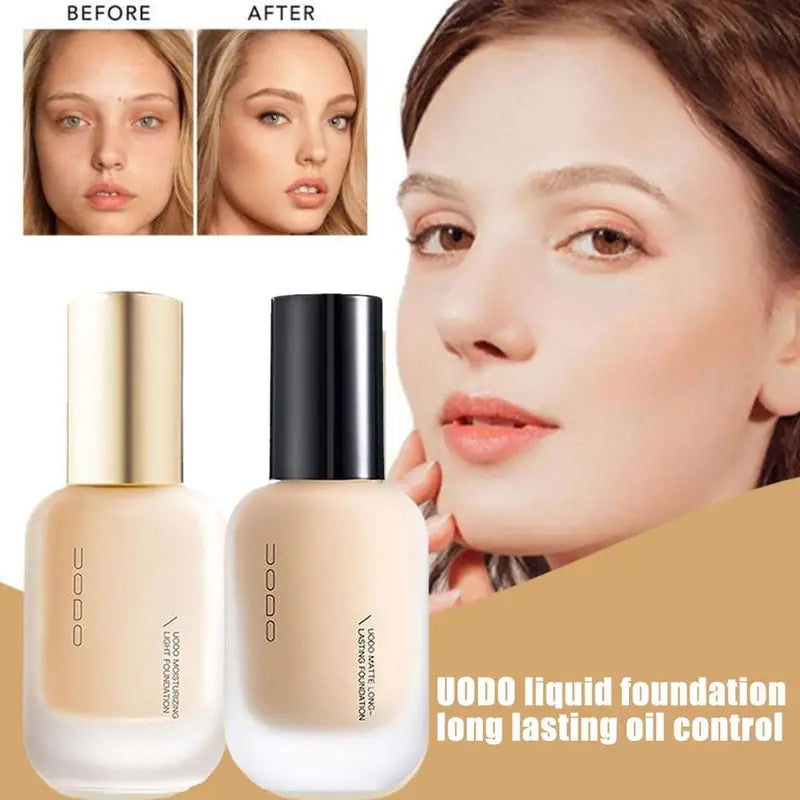 Liquid Foundation Concealer BB Cream Waterproof Pore-Minimizing Long-Lasting 30ml