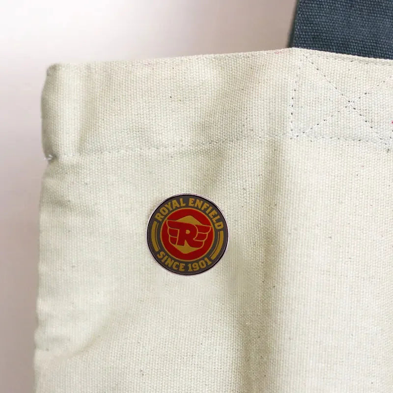 Retro Logo Badge Enamel Pin Button - Cute Badge Land