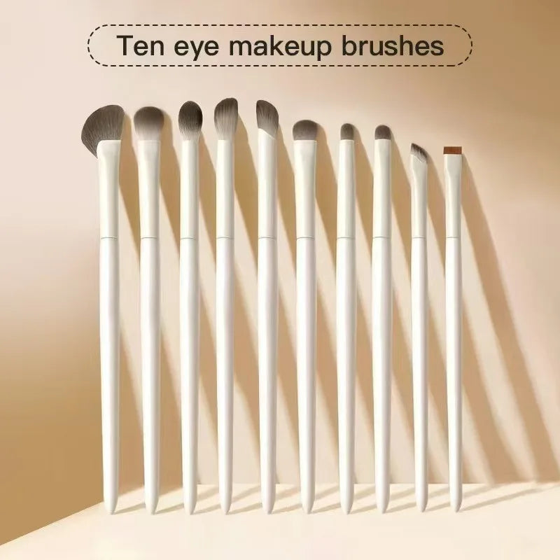 Makeup Brushes Kit for Eyeshadow Blush and Eyebrow - High Quality Eye Makeup Tool Set