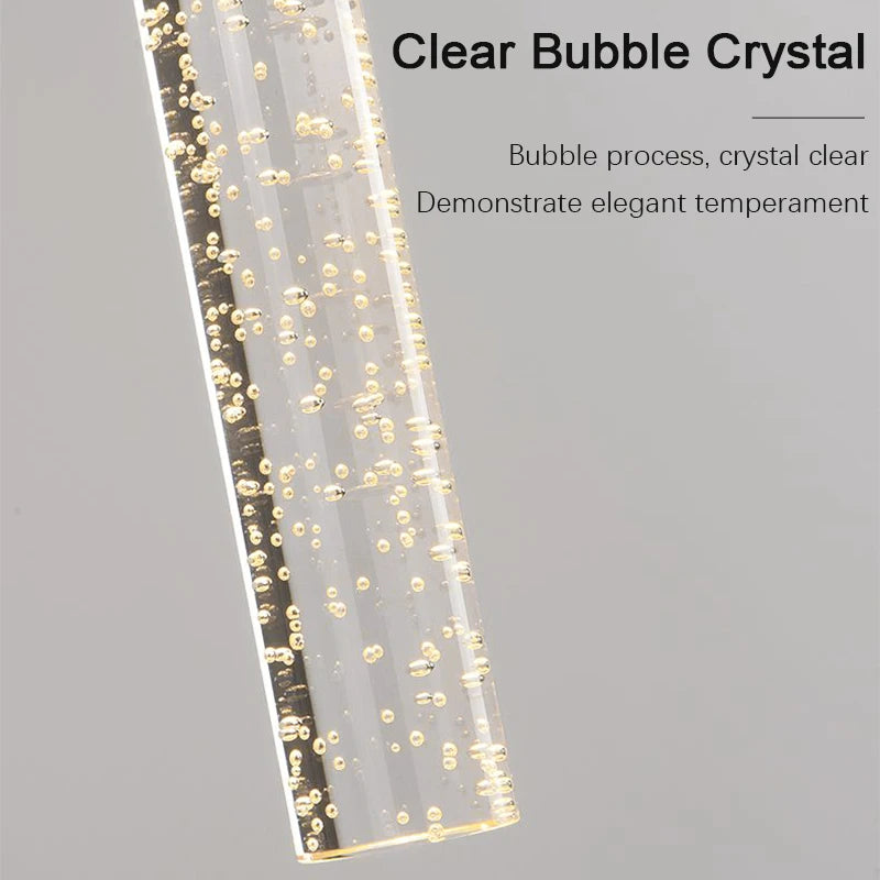 Modern Wall Lamp for Living Room & Bedroom - Nordic Style LED Wall Light with Copper & Acrylic Shade