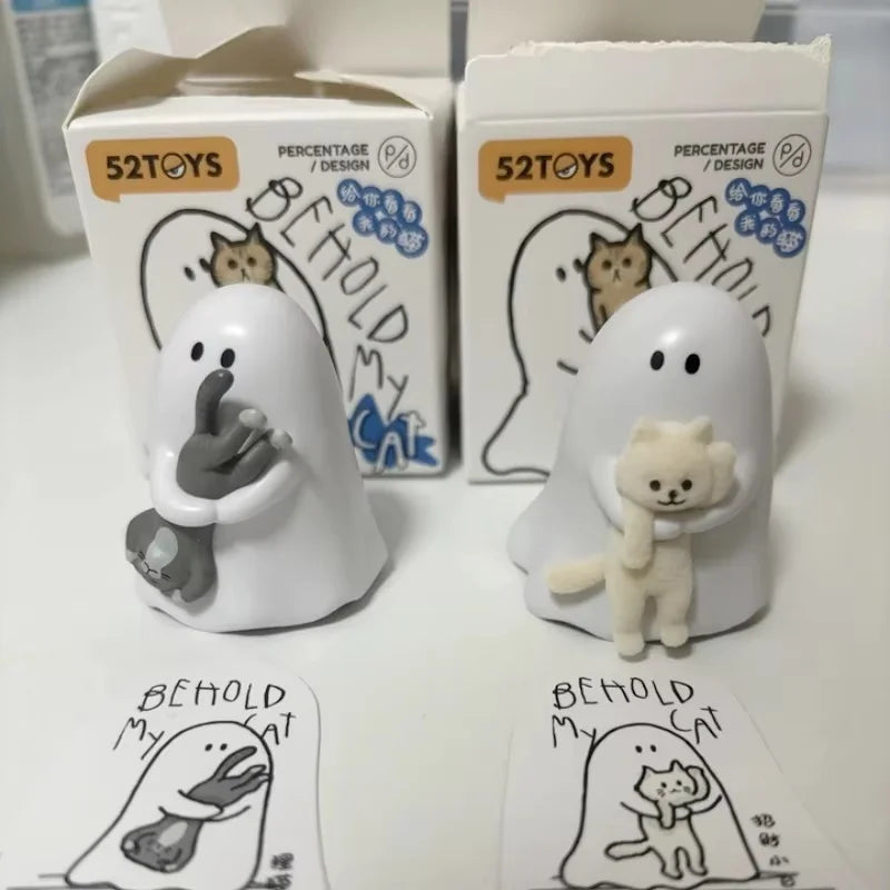 Mini Collectible Cat Figurine Blind Box - Trendy Gift & Decor