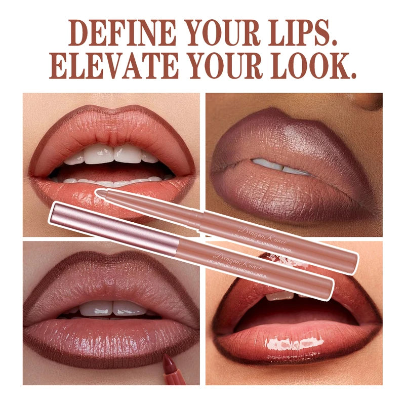 Waterproof Matte Lip Liner Pencil - Long-Lasting, Not Easy To Fade, 12 Colors