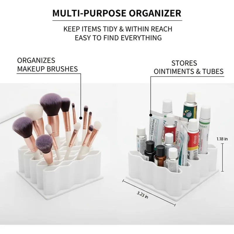 Desktop Ointment Holder Cosmetic Storage Rack Pen Organizer Compact
