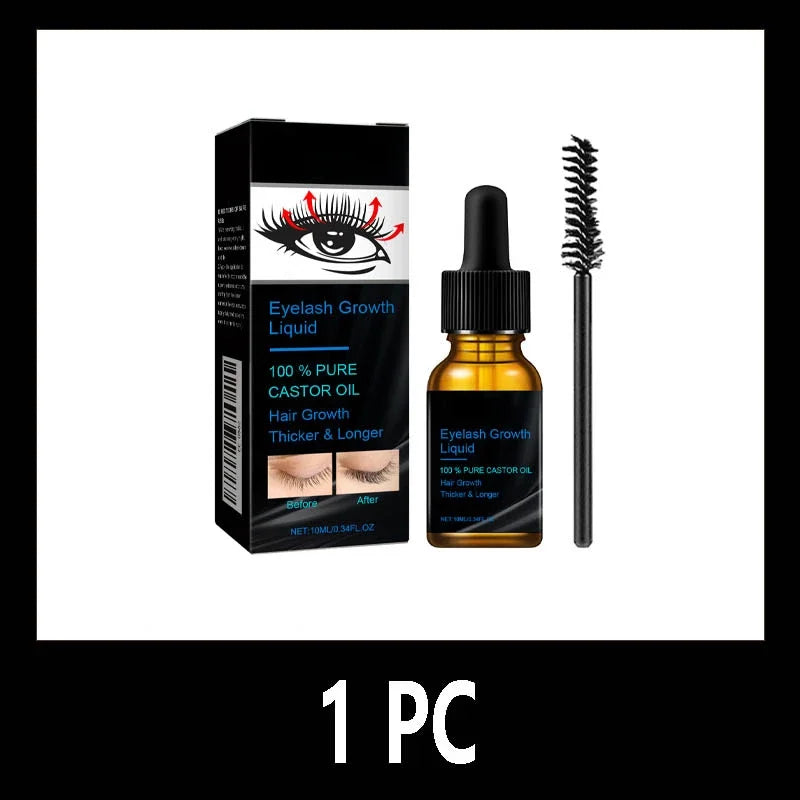 Eyelash Growth Serum Lengthen & Thicken Natural Curl Lash Enhancer 7Days