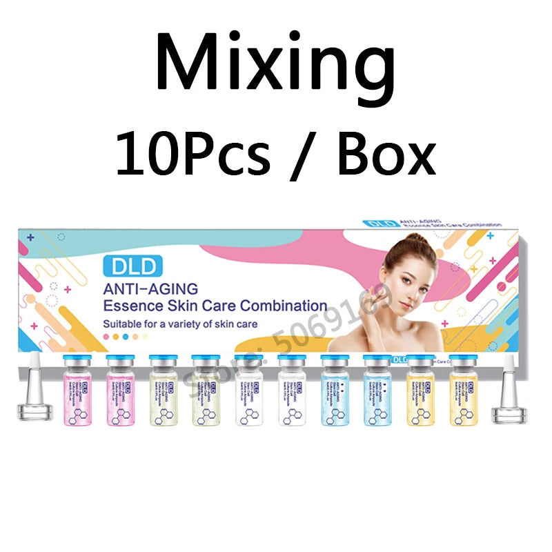 Korea 10-Piece BB Cream Set with Glow Foundation and Sunscreen - Brightening Moisturizer
