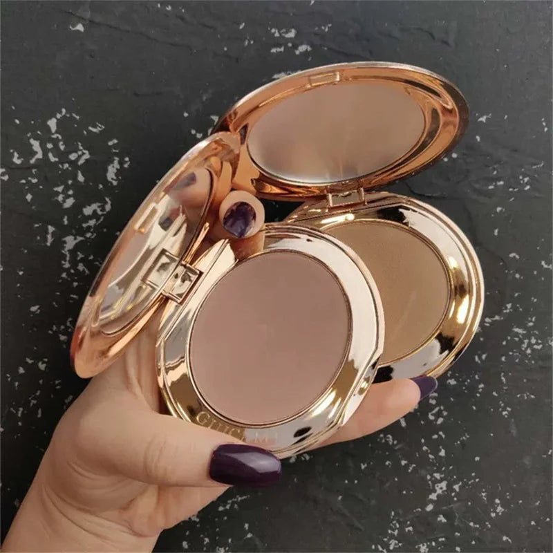 Contouring Palette Face & Body Makeup Powder - 3D Nose & Shadow Repair