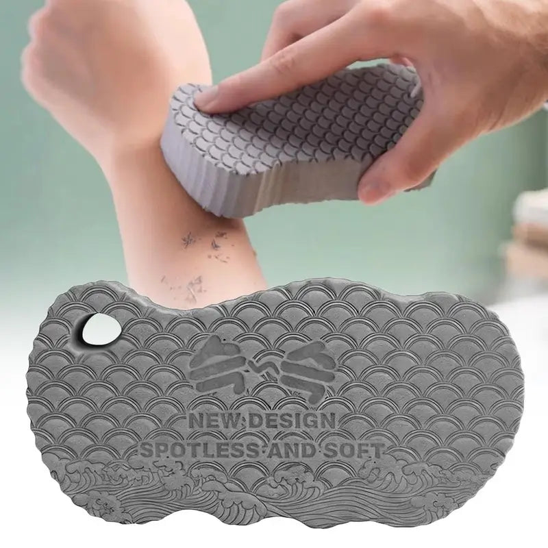 Exfoliating Bath Sponge - Soft Body Scrubber for Gentle Skin Renewal