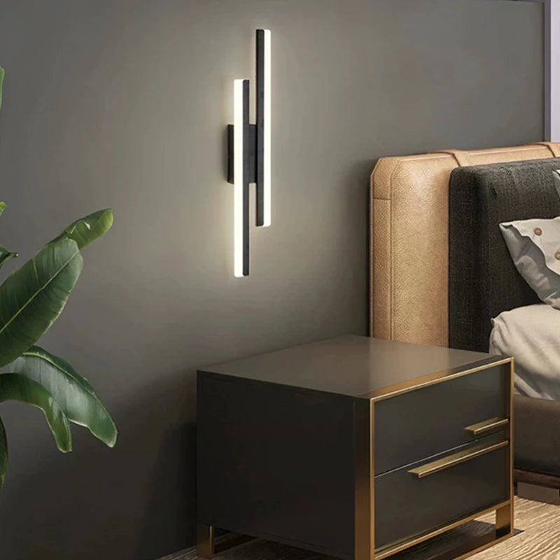 Modern LED Wall Light for Bedroom Living Room Corridor Home Decor Dimmable Fixture