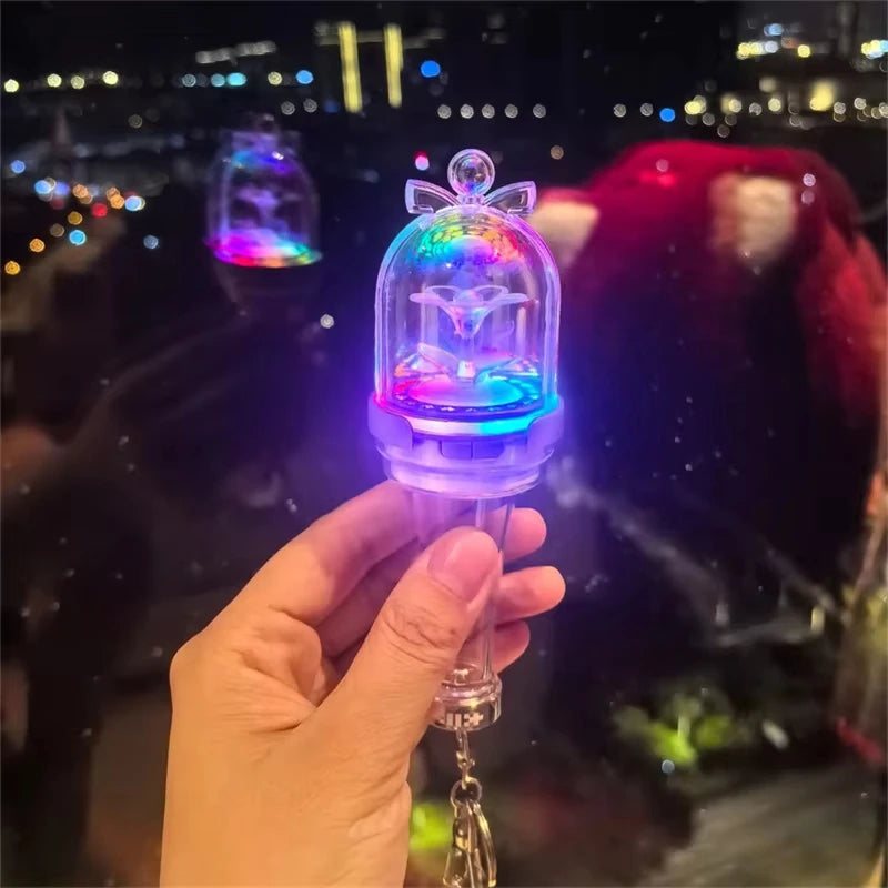 Mini Lightstick Keychain for Kpop Fans - Yunah Minju Moka Wonhee Iroha Gift
