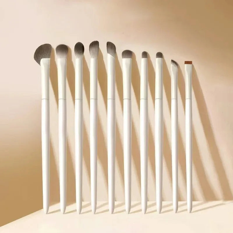 Premium Eye Makeup Brush Set - Soft Synthetic Bristles for Eyeshadow & Eyeliner, 5/8/10 Pieces