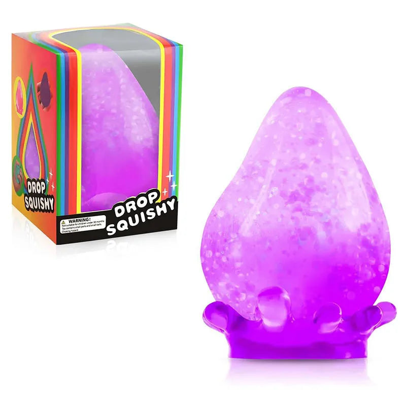 Relaxation Water Drop Pinch Ornament - Slow Rebound Office Decor Set