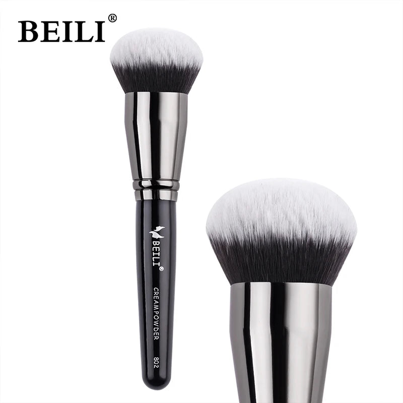 Makeup Brush for Foundation - Synthetic Face Powder & Cream Application